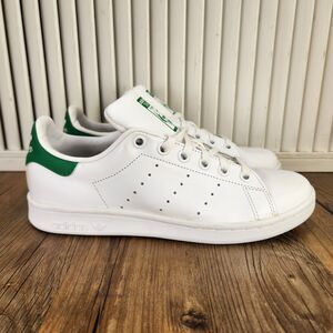 Adidas Stan Smith Sneakers Womens Sz 6 (5M) Core White Green Tennis Shoes M20605
